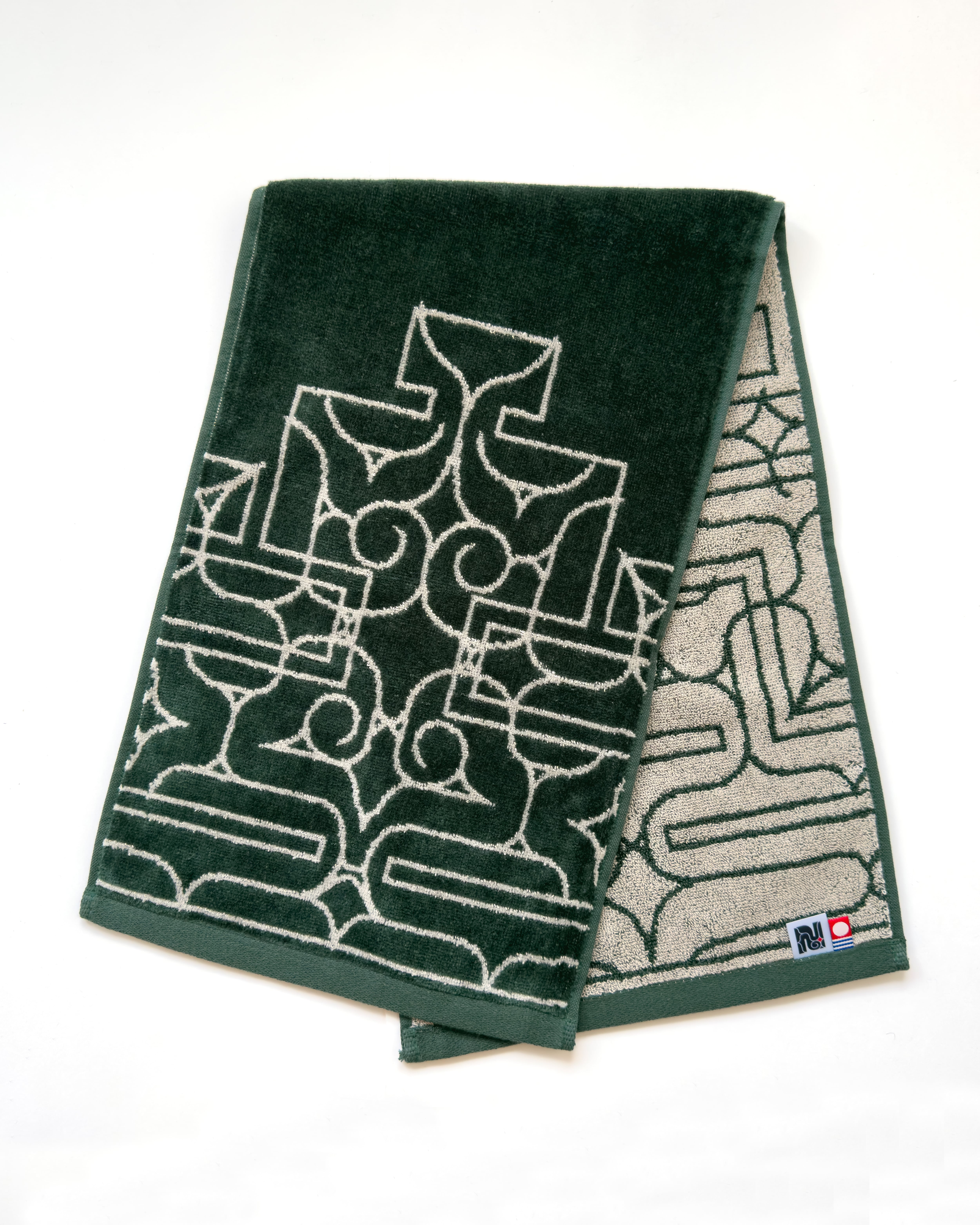 アイヌ文様の今治フェイスタオル 4color | NIBUTANI WORKS