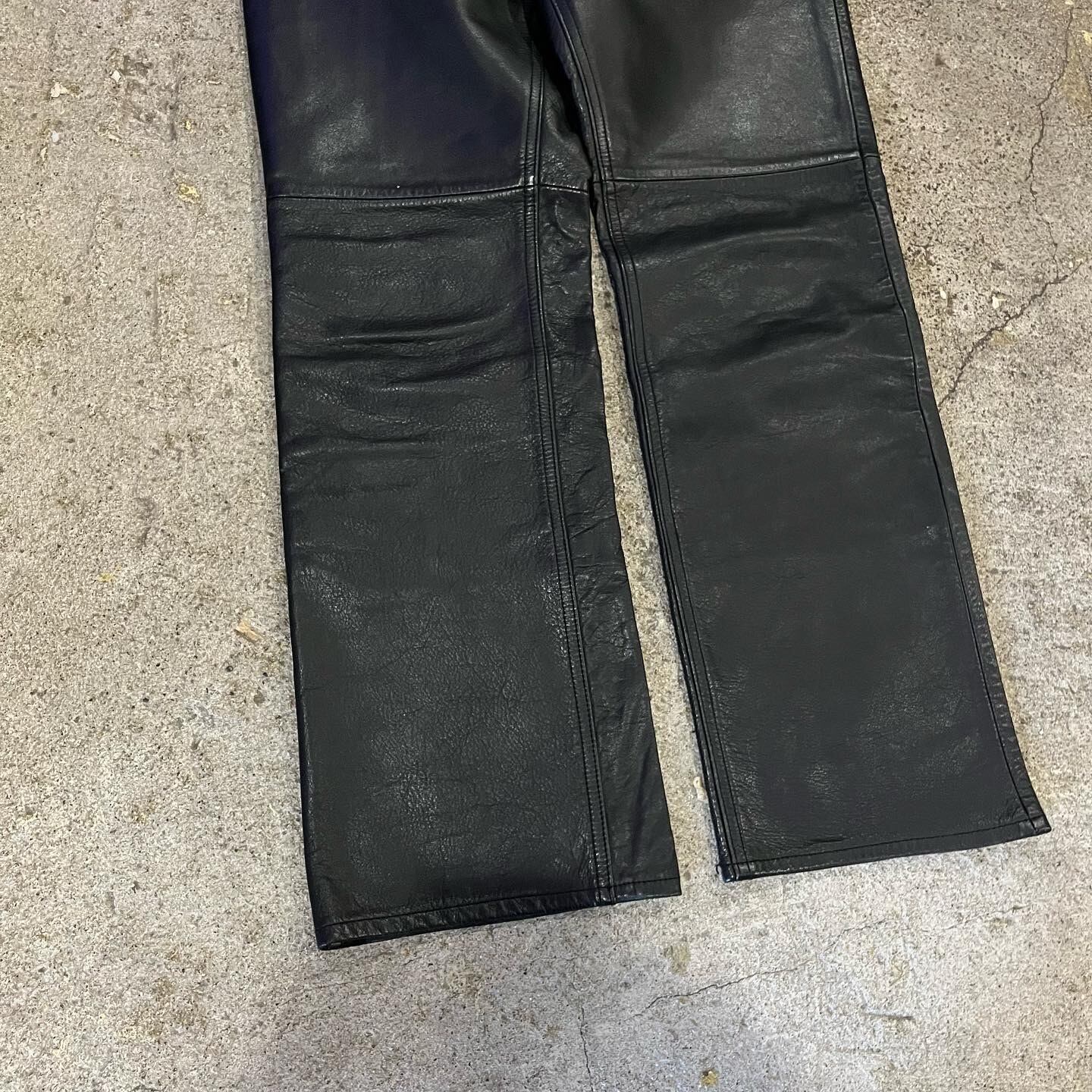 old GAP leather pants | What'z up