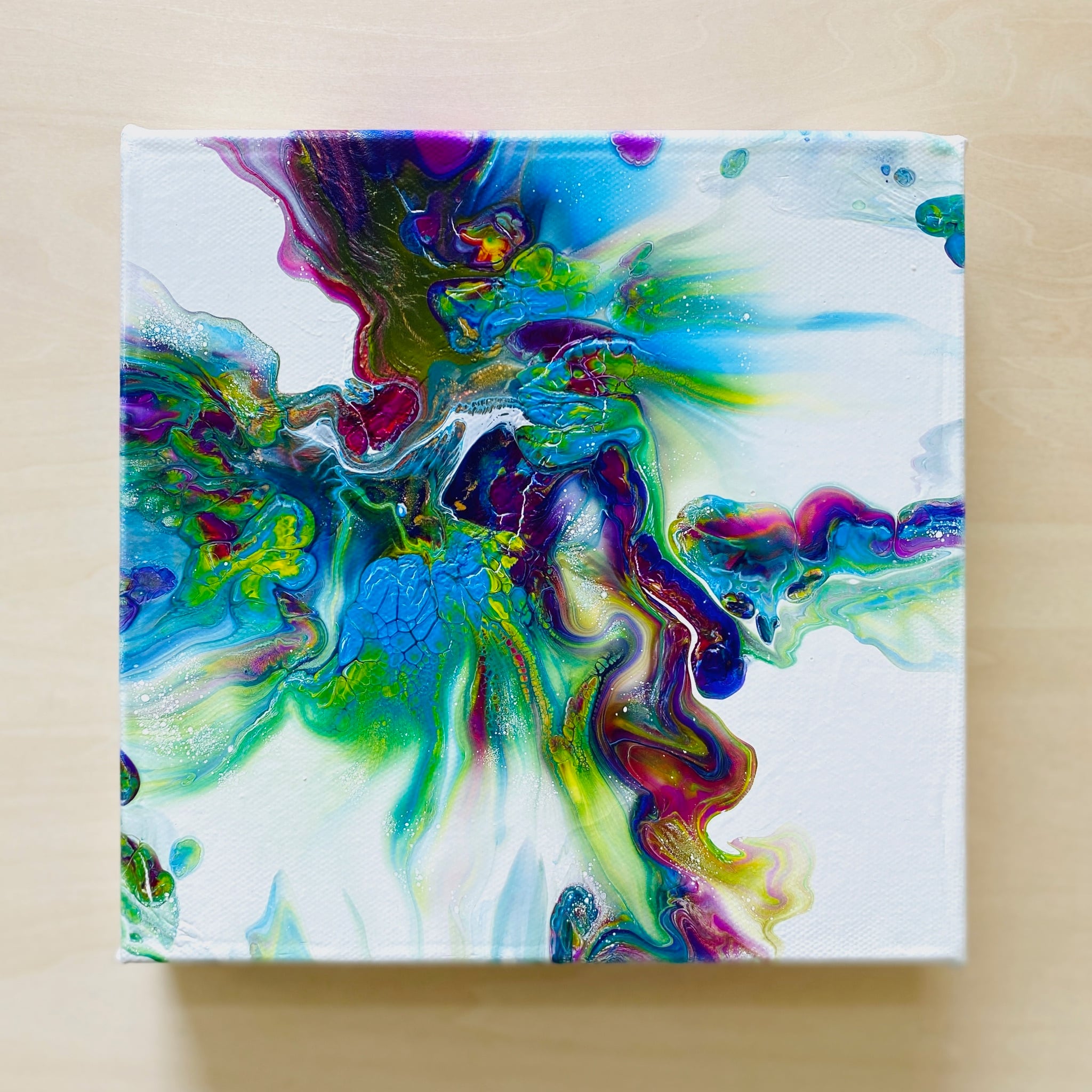 suityuka # II 【 スイチュウカ # ニ 】 20cm×20cm