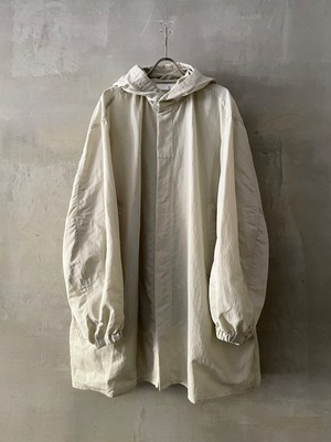 T/f Lv7 polyester taffeta snow camo parka - matured white