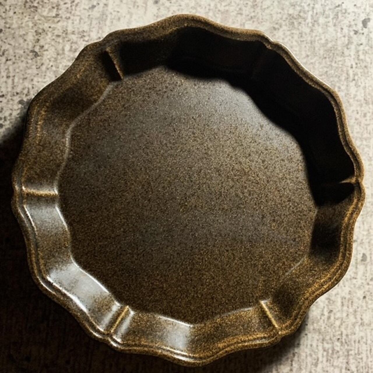 欧風リムプレート モカブラウン