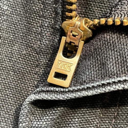 USA製 ブラック ダブルニー Carhartt B01BLK 29×30 詳細写真9