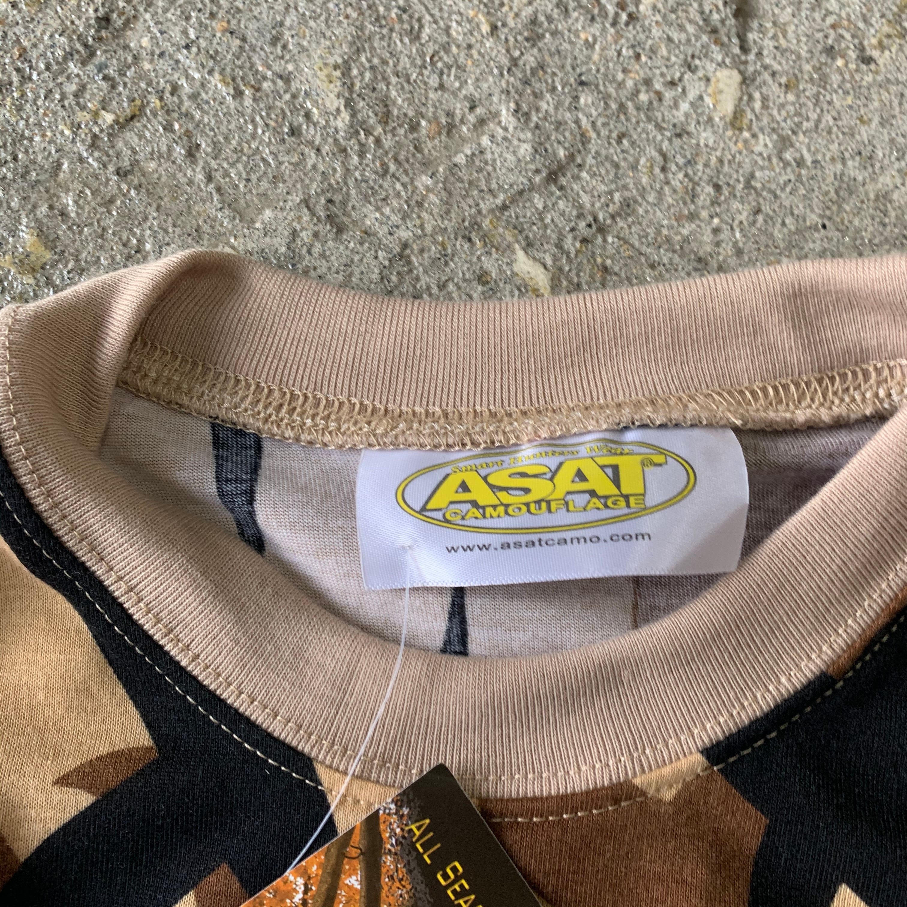 dead stock!!ASAT tribal camouflage L/s T-shirt | What