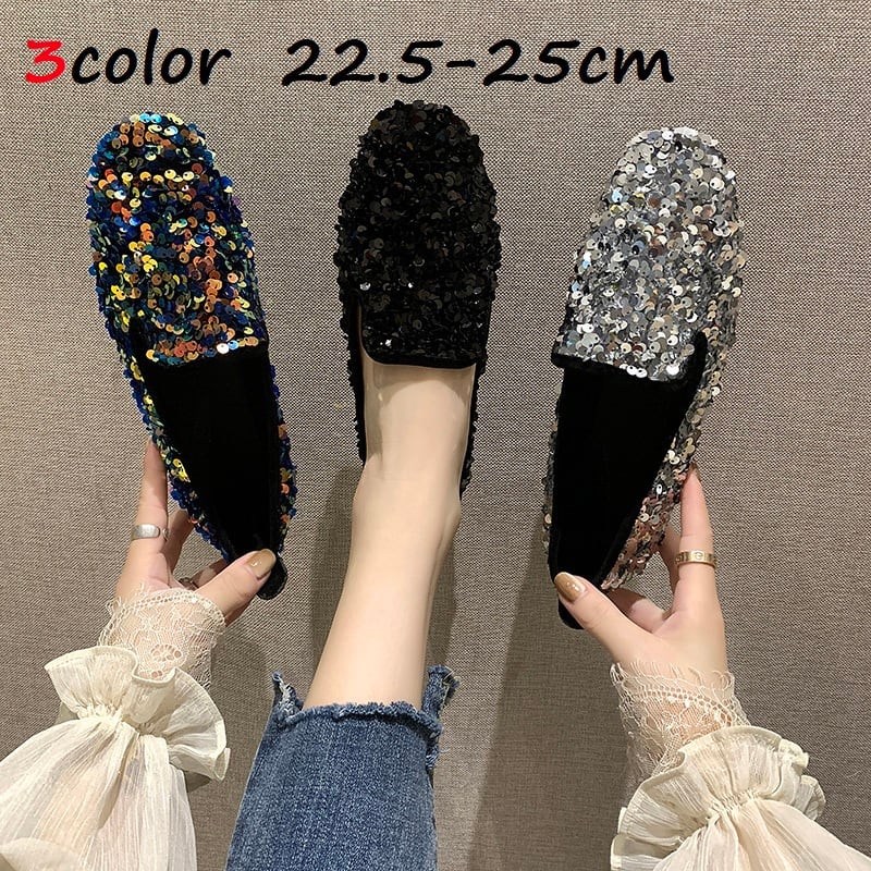 フラットシューズ レディース シューズ フラット 靴 スリッポン