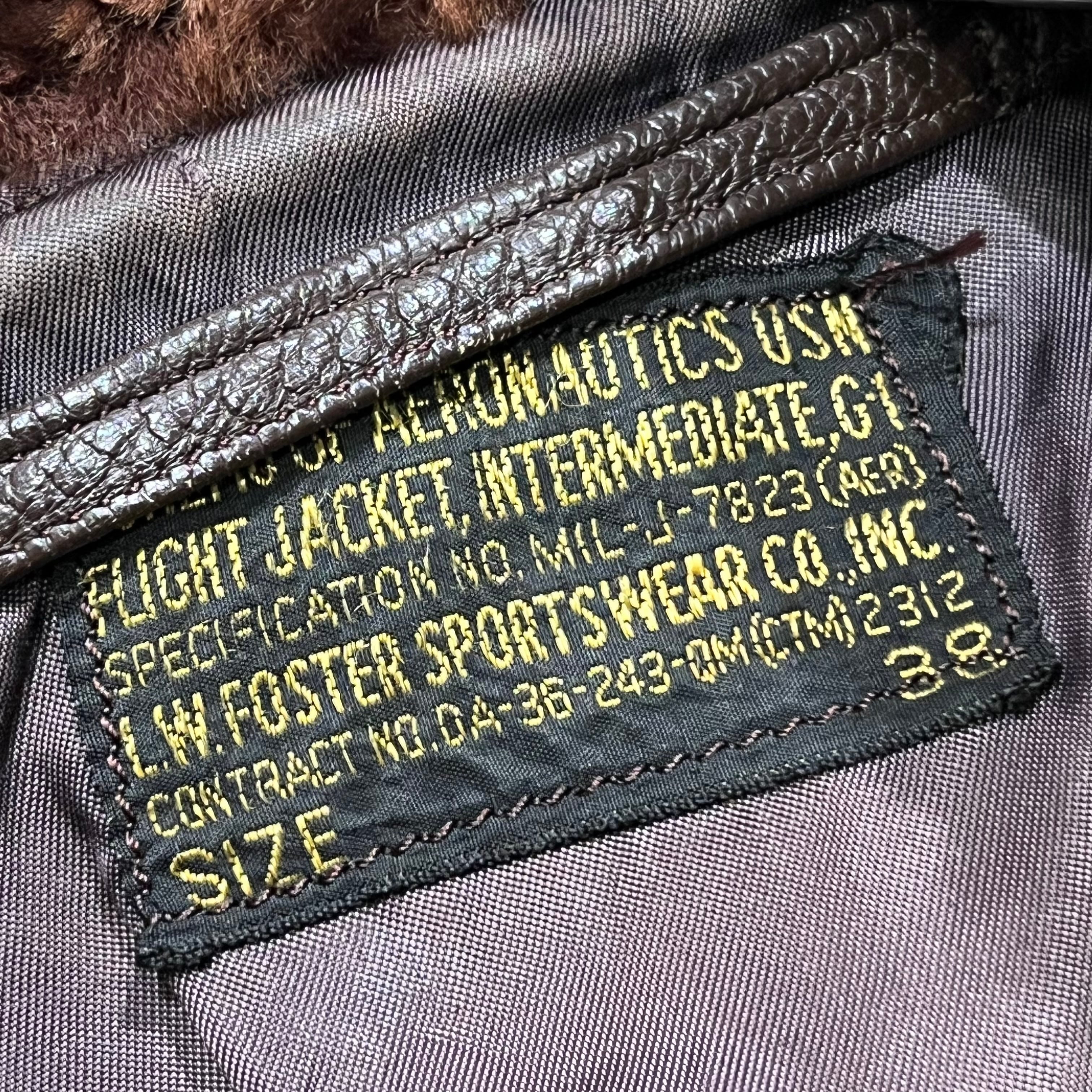 40s US NAVY G-1 Flight Jacket 40s US NAVY G-1 フライトジャケット