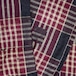 襤褸布古布木綿布団皮二幅格子模様ジャパンヴィンテージファブリックテキスタイル昭和 | boro fabric cotton japan vintage futon cover textile cloth