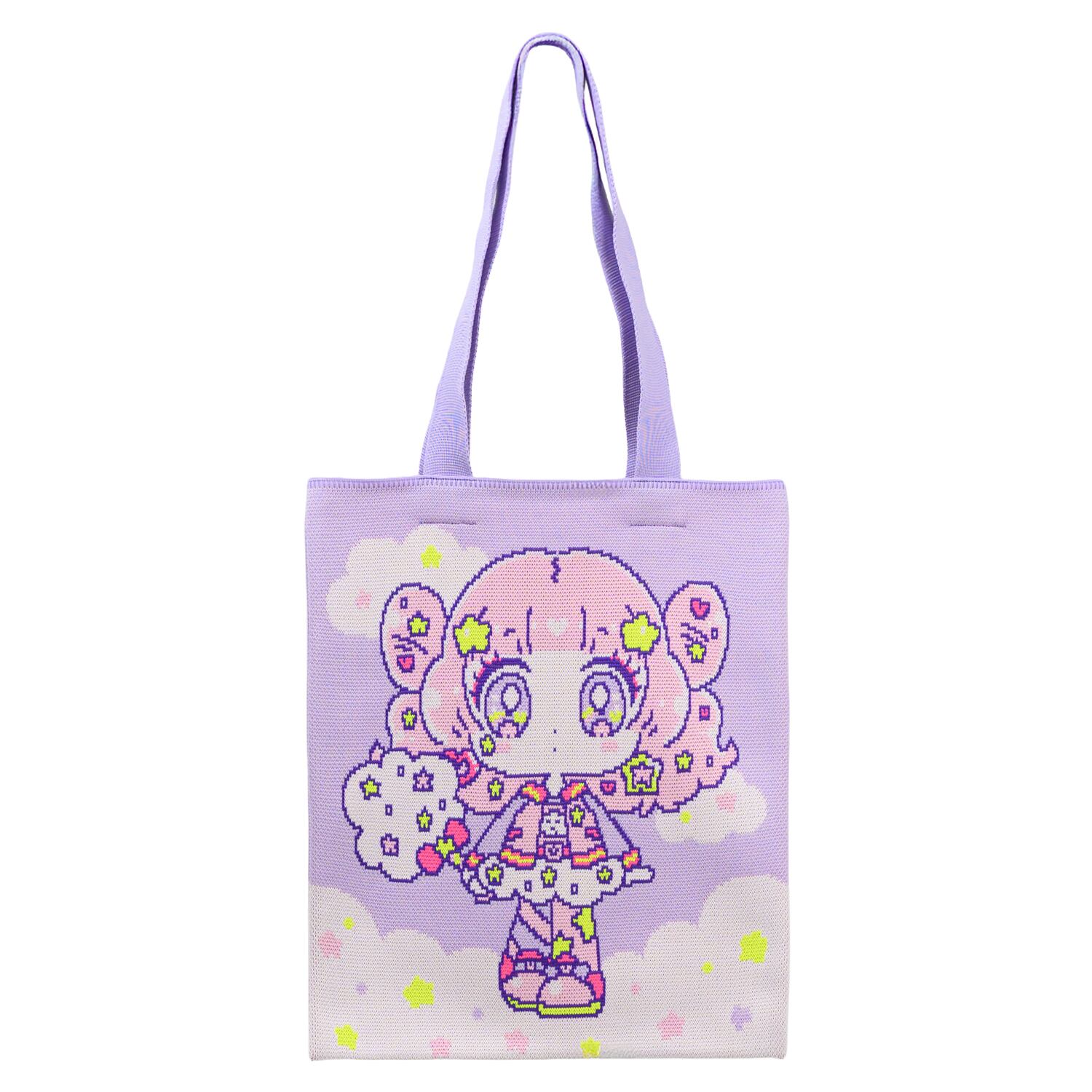 mog ニットトートバッグA（ふわちゃん） | TOKYO PiXEL. shop & gallery