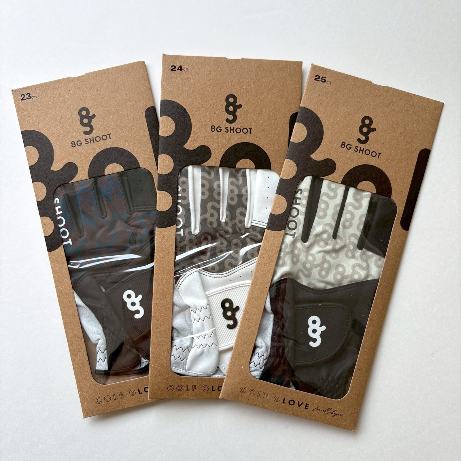 8G LOGO GOLF GLOVE -IVORY/BLACK- | 8G SHOOT WEBSTORE