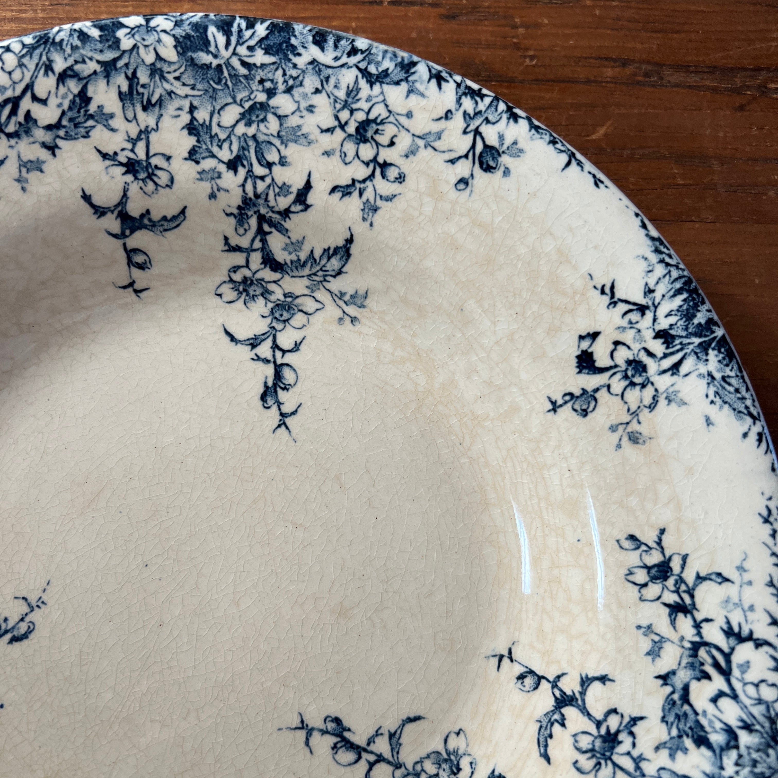 ジアン スープ皿（F）アンティークプレート フランスアンティーク