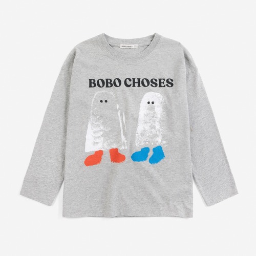 《BOBO CHOSES 2026AW》Booty Ghosts T-shirt / kids
