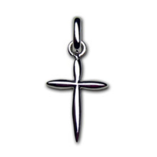 ラウンドネスクロス ペンダントトップ チャームジュエリー シルバー CHARMS