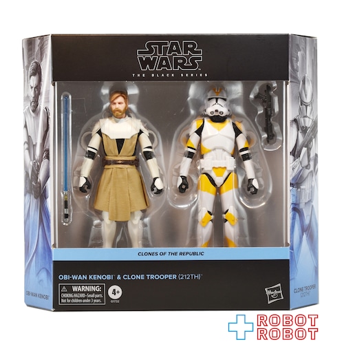 スター・ウォーズ ブラックシリーズ #CW03 オビ＝ワン・ケノービ & クローン・トルーパー (212大隊) 6インチフィギュア 国内版 未開封