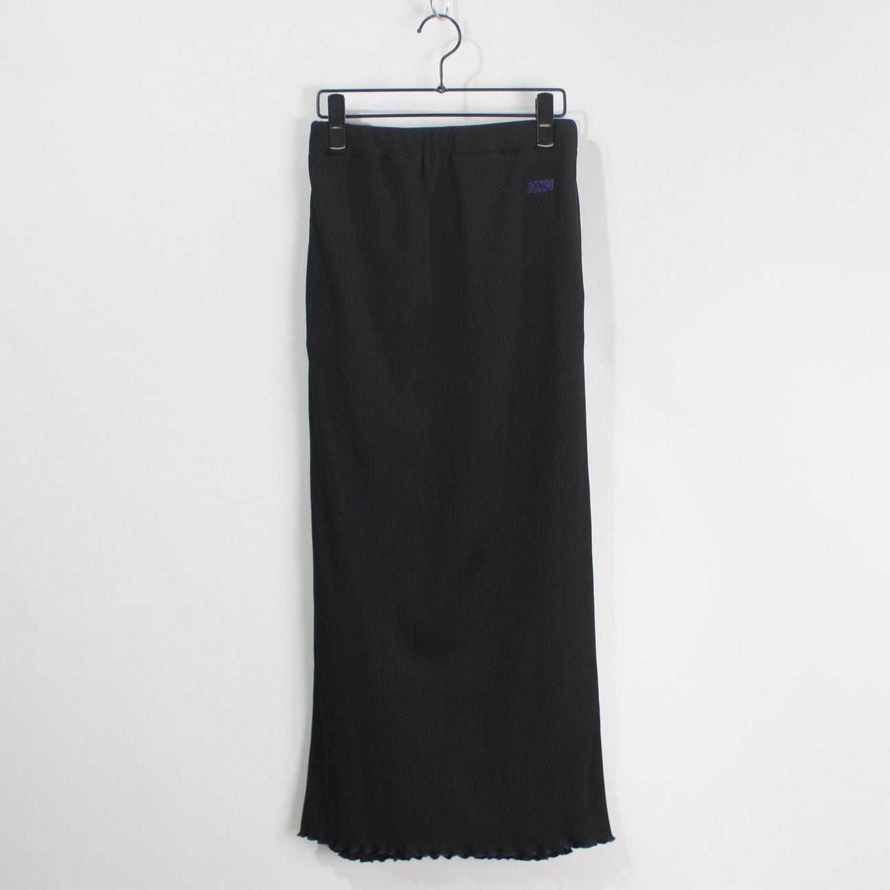 スカート NON TOKYO RIB TIGHT SKIRT D.BLACK NON TOKYO / 2020A/W RIB TIGHT SKIRT (BLACK) | IAAAM ONLINE STORE