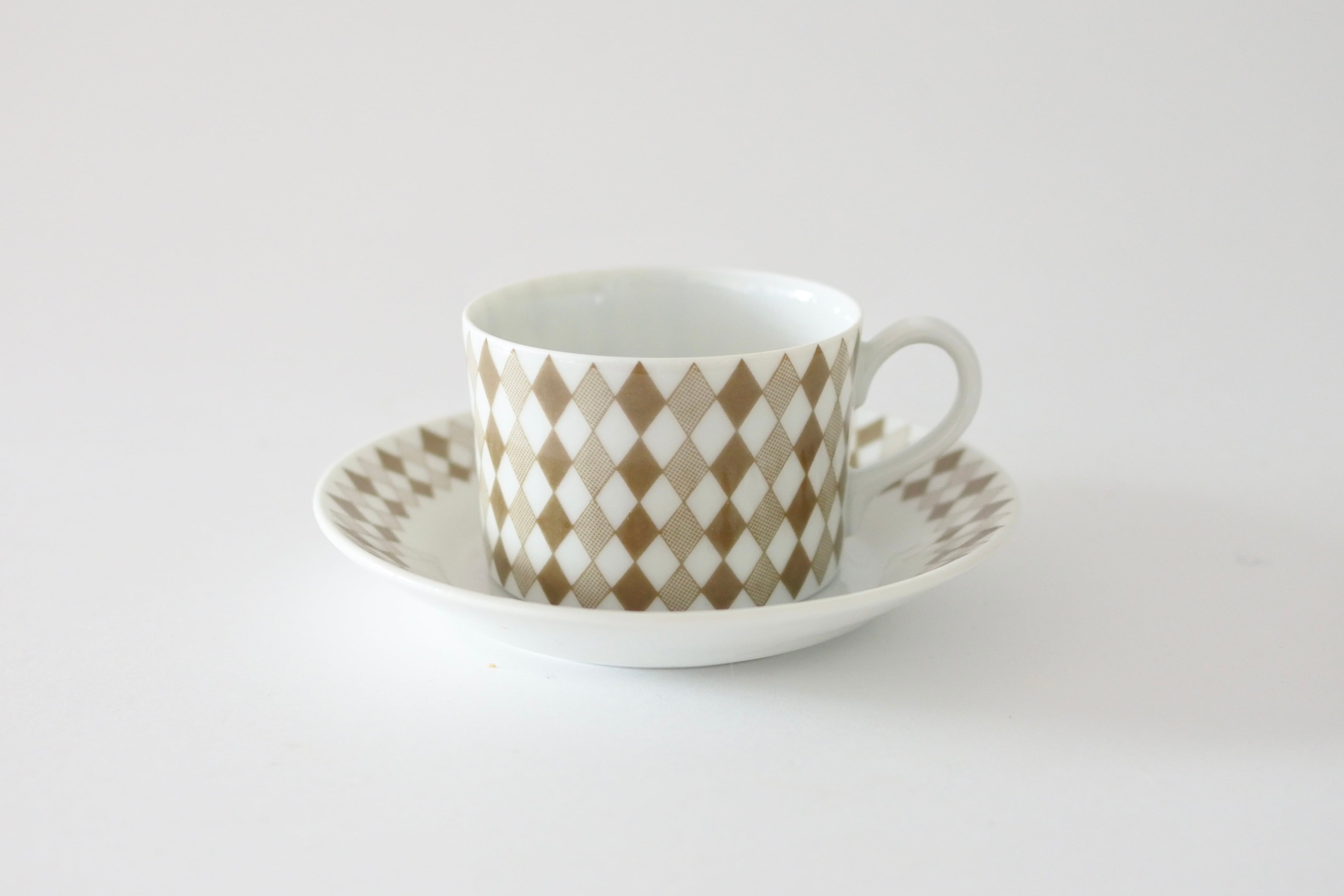 vintage ARABIA PAJAZZO demitasse cup & saucer / ヴィンテージ