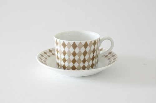 vintage ARABIA PAJAZZO demitasse cup & saucer  /  ヴィンテージ アラビア パヤッツォ デミタスカップ&ソーサー