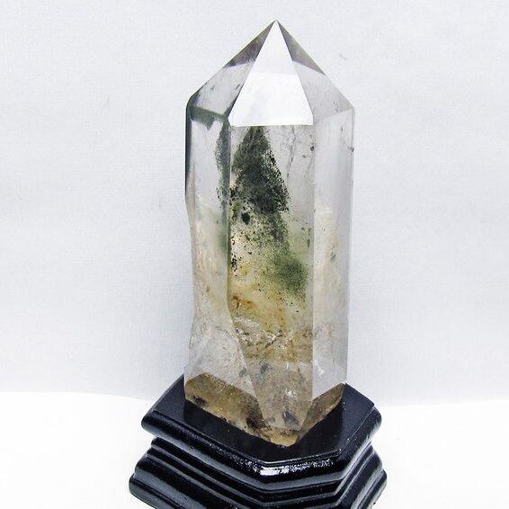 グリーンファントム 六角柱 台座付属 一点物 152-3910