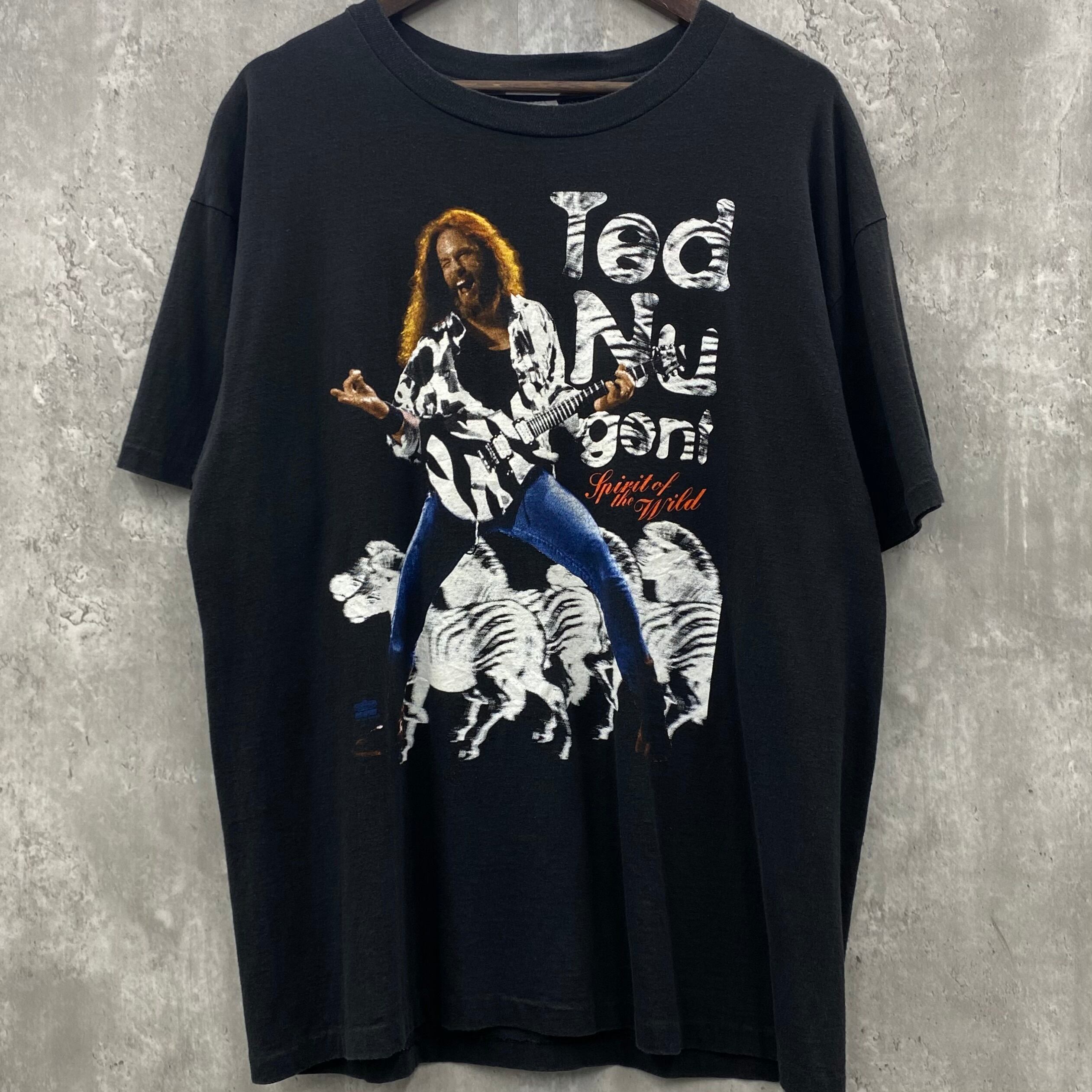 炭黒☆ TED NUGENT テッドニュージェント ロック ビンテージTシャツ