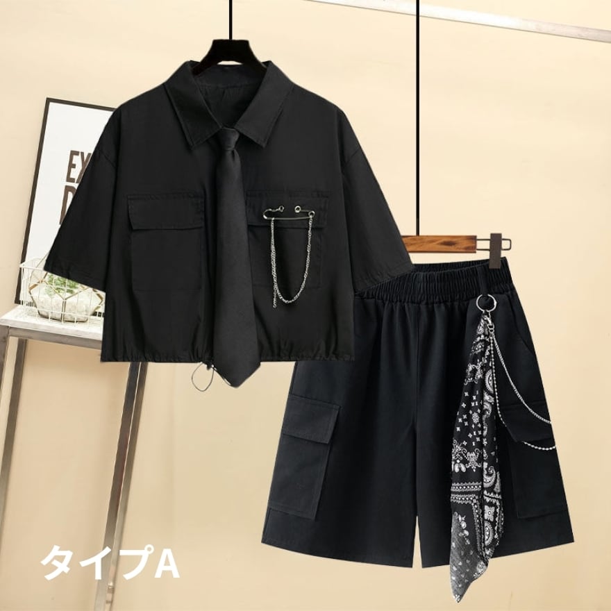 セットアップ ユニセックス 参戦服 ライブ 推し活 ストリート