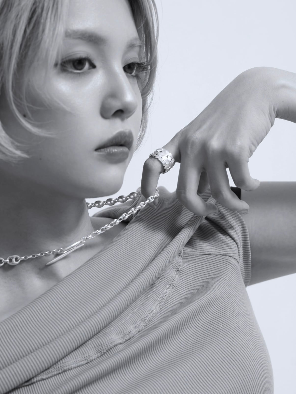 s925 Aground Form Necklace | PAY ID
