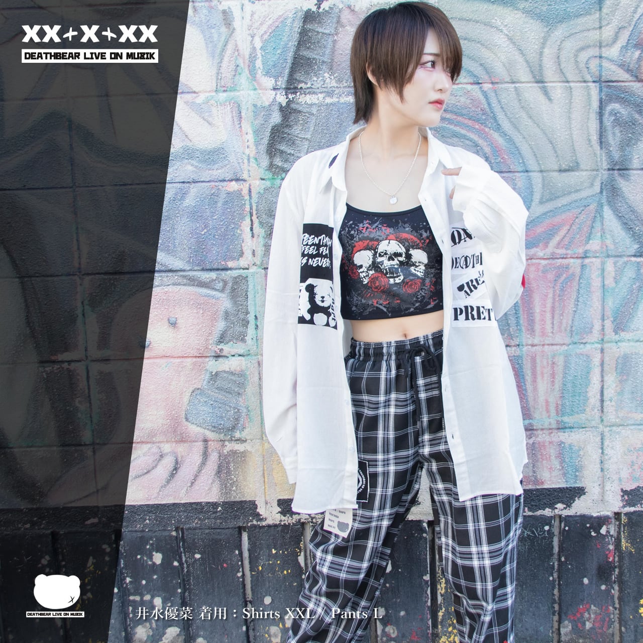 ANARCHY GAUZE SHIRTS】アナーキーPUNKガーゼシャツ | DEATHBEAR LIVE
