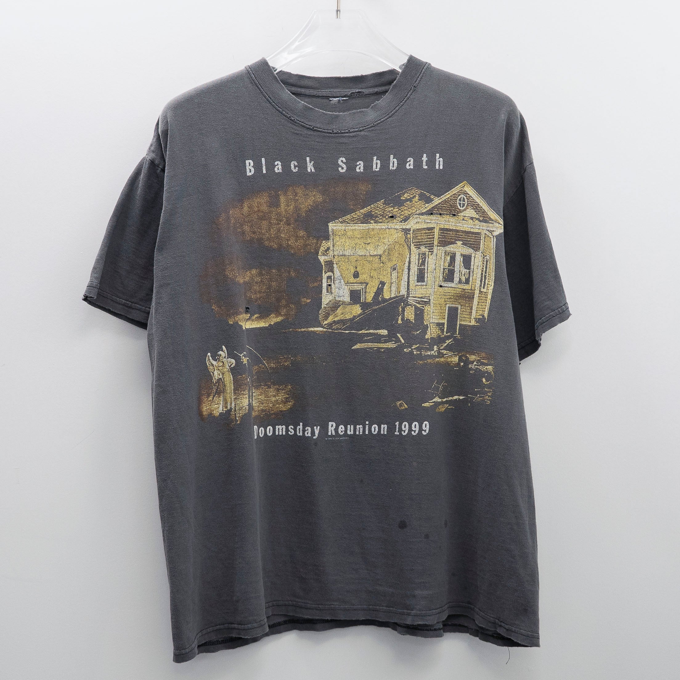 Black Sabbath " Doomsday Reunion Tour " Cut Tag Fits XL 【E1-52】