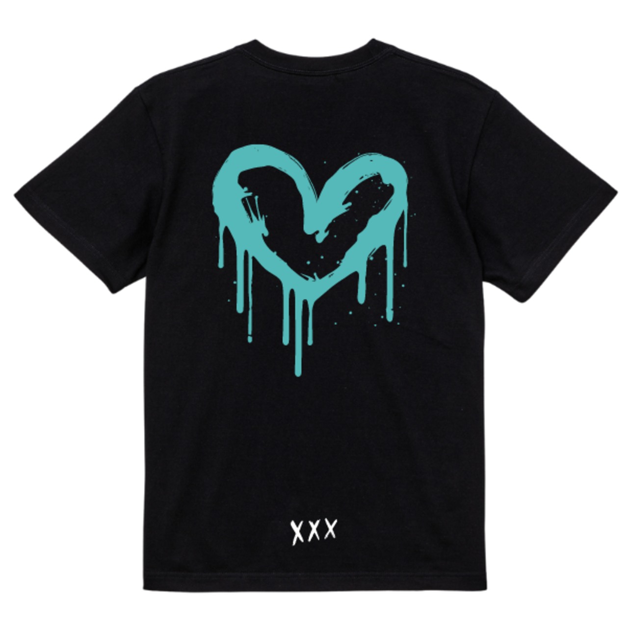 EIPOC PARIS 「"Spray Love #D" S/S T-Shirts Black/White/Turquoise」 - 4