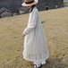 3色/小花柄スタンドフリルカラーワンピ ・12044