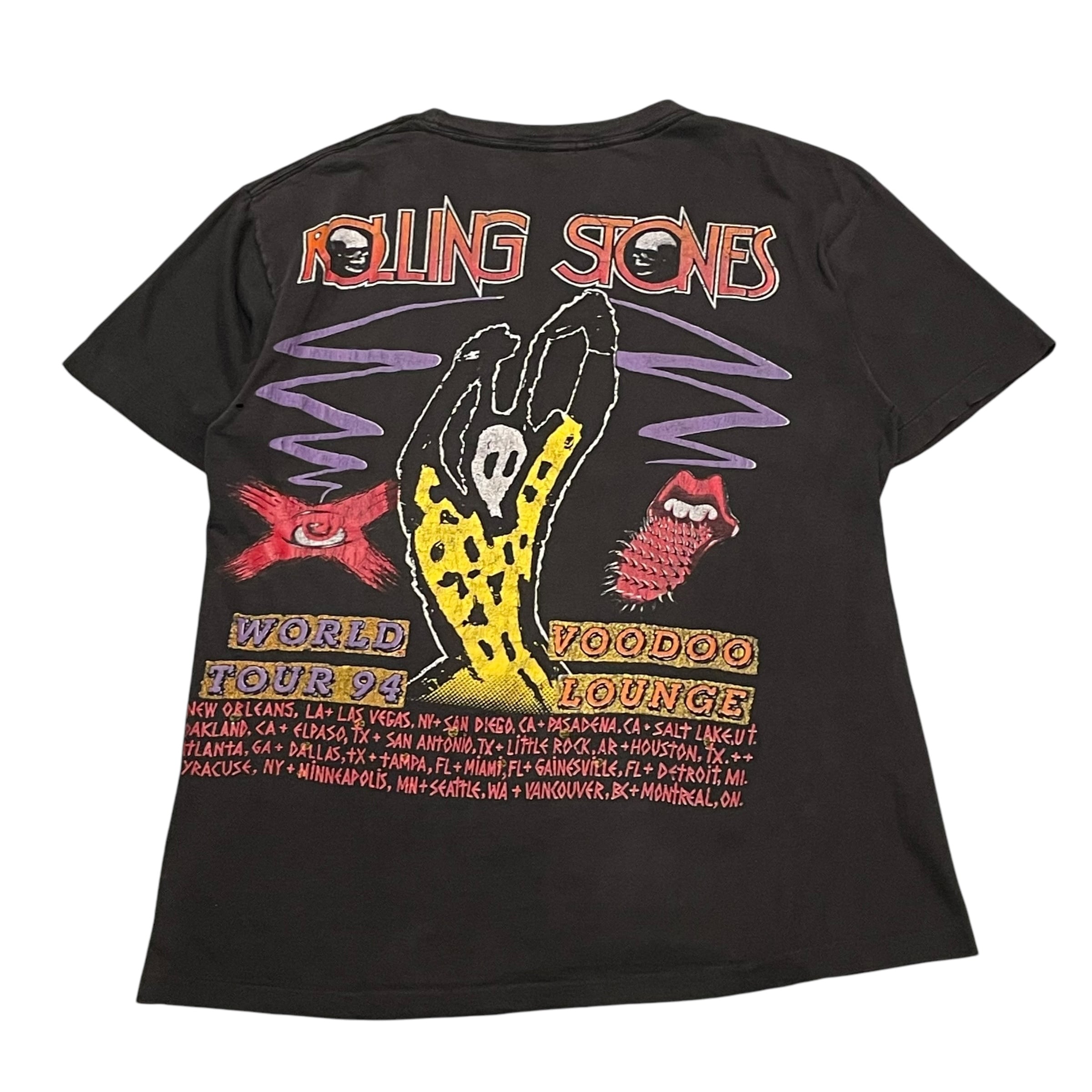 1994s ROLLING STONES ”VOODOO LOUNGE“ parking lot T-shirt | What'z up