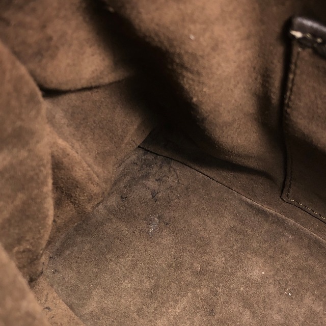 CELINE セリーヌ ハンドバッグ ブラウン トリオンフ レザー ミニバッグ vintage ヴィンテージ オールド yat2yf