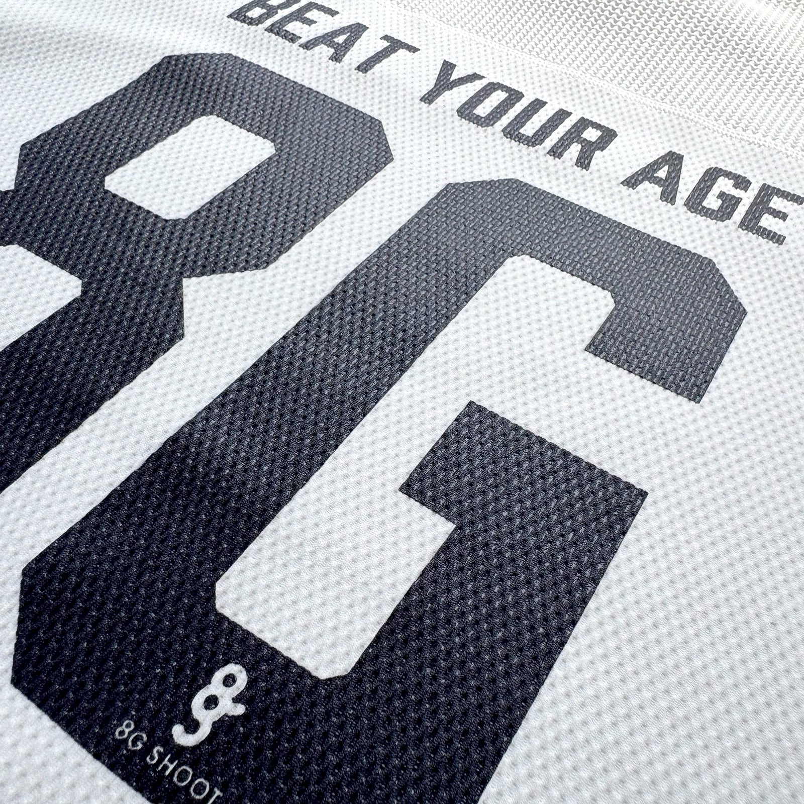 THERMAL FOOTBALL MOCK NECK SHIRTS -WHITE- | 8G SHOOT WEBSTORE