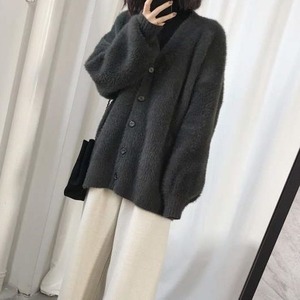 もこもこ カーディガン 4col M 11382