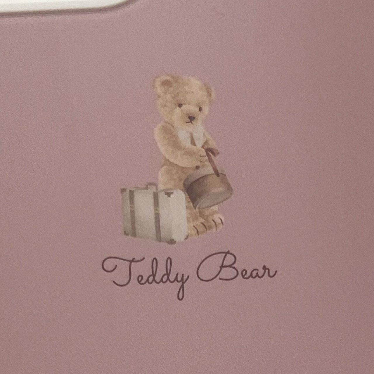 【ネーム入り】Travel  Bear【強化ガラスケース】K32