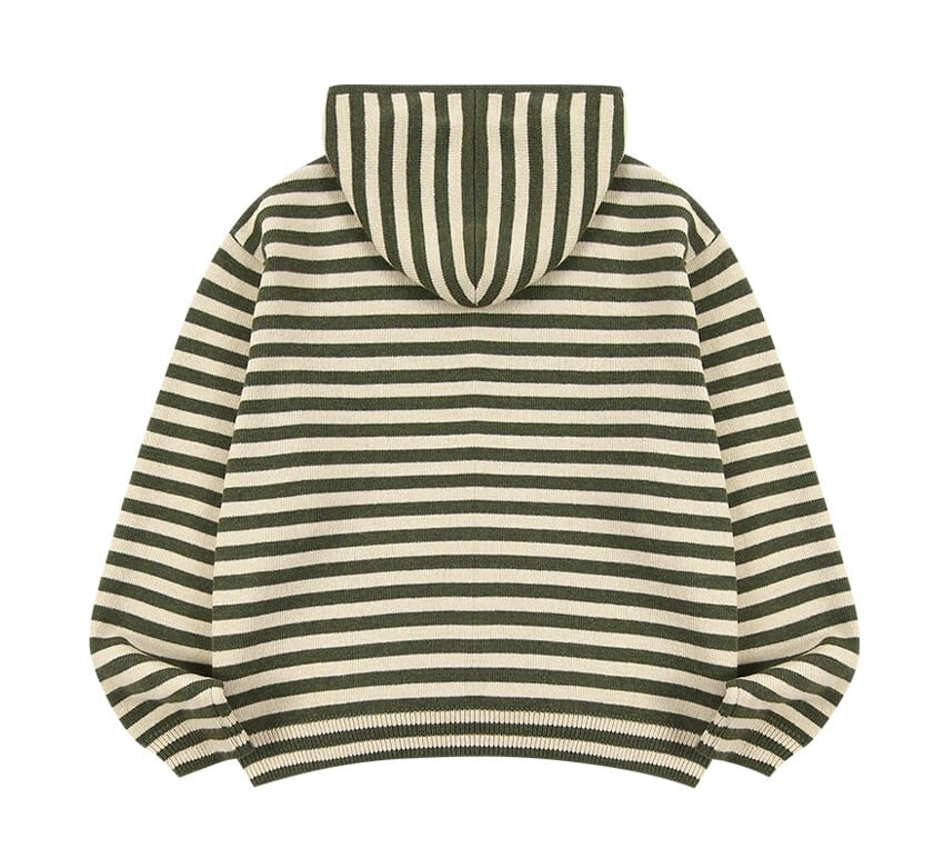 ☆SEVENTEEN ジョシュア 着用！！【SLOW ACID】STRIPE KNIT HOOD
