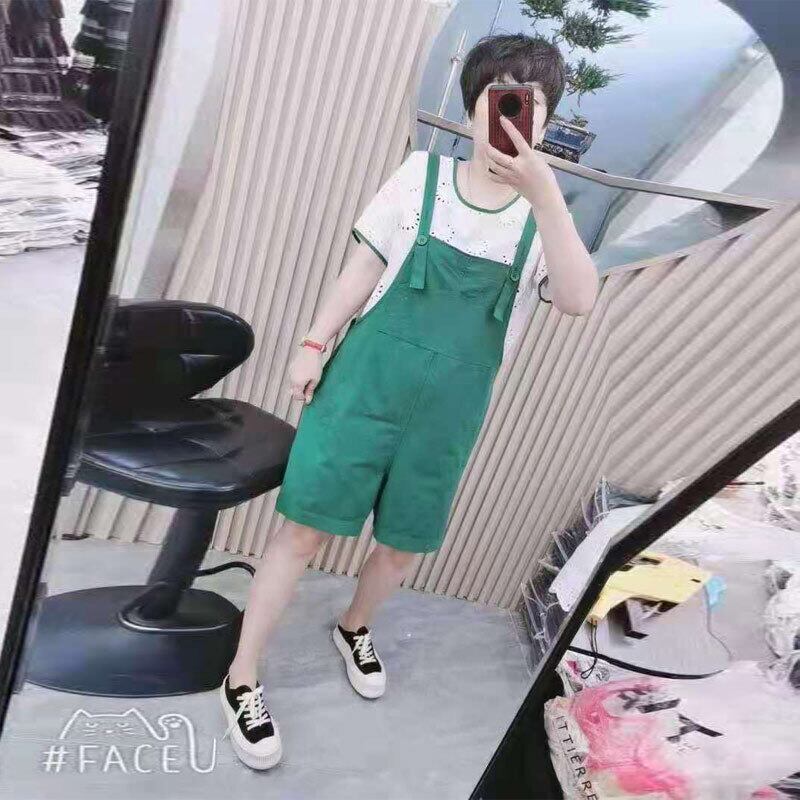 サマースリムルーズレース 大きめサイズ 夏物 ショーツ ブルマー ミックスインファッション96921192060