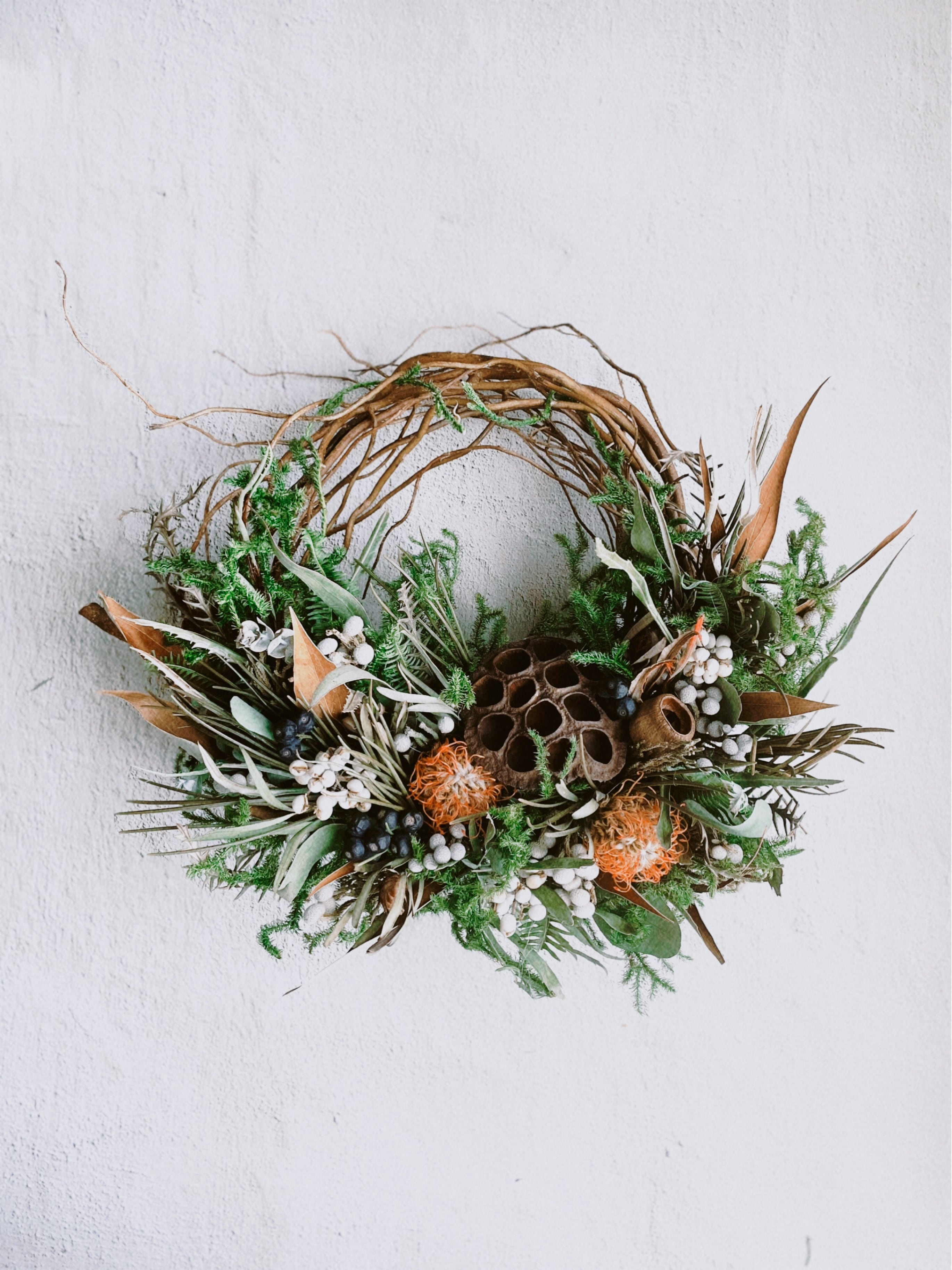 ドラゴン柳のリース | yokogao