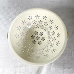 コランダー　ホーロー　水切りざる　フランスキッチン雑貨　大型コランダー 17kwc11