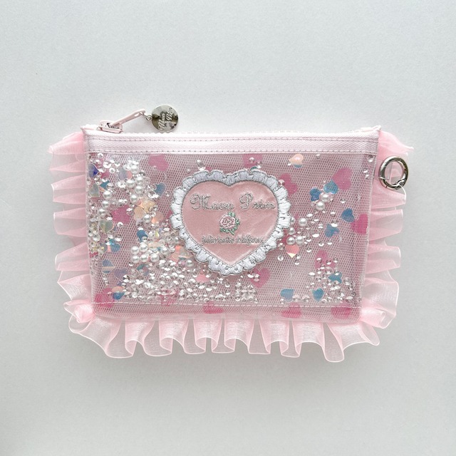 15. Heart Clear Pouch (M)