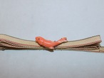 珊瑚鮎帯留 coral obi sash clip(sweetfish)