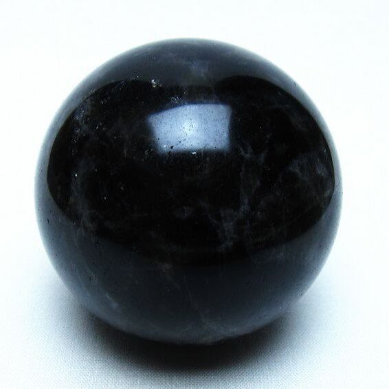 モリオン 黒水晶 丸玉 62mm 一点物 151-9510