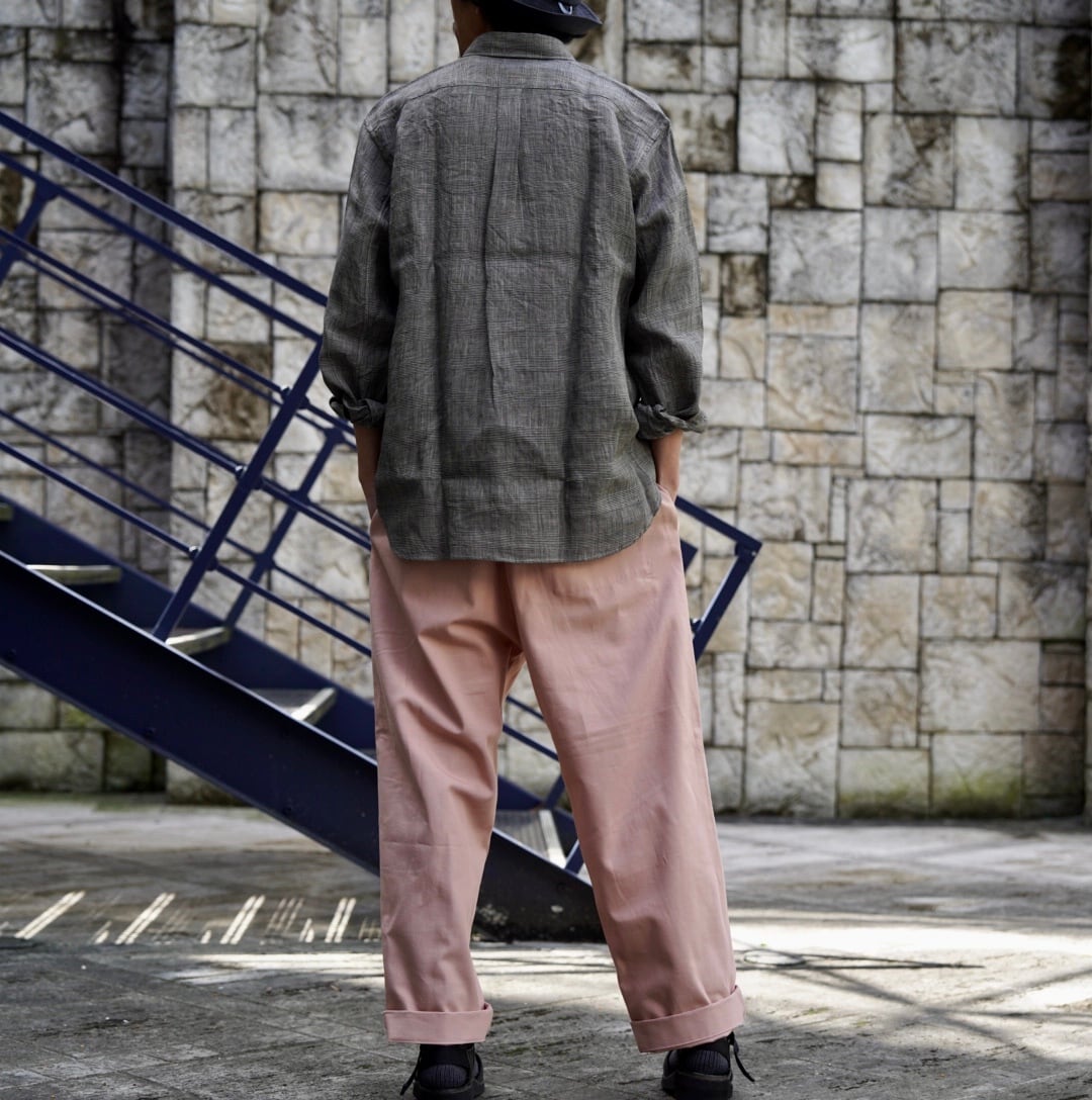 EVAN KINORI(エヴァン キノリ) / Elastic Pant Organic Cotton Twill