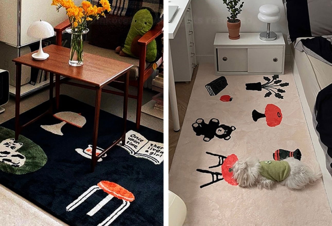 mid century rug 3size 2colors / ミッドセンチュリー ラグ mid century rug 3size 2colors / ミッドセンチュリー ラグ