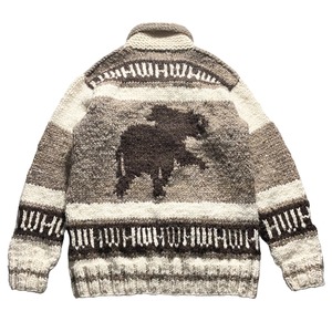 HUNTING WORLD × CANADIAN SWEATER cowichan sweater