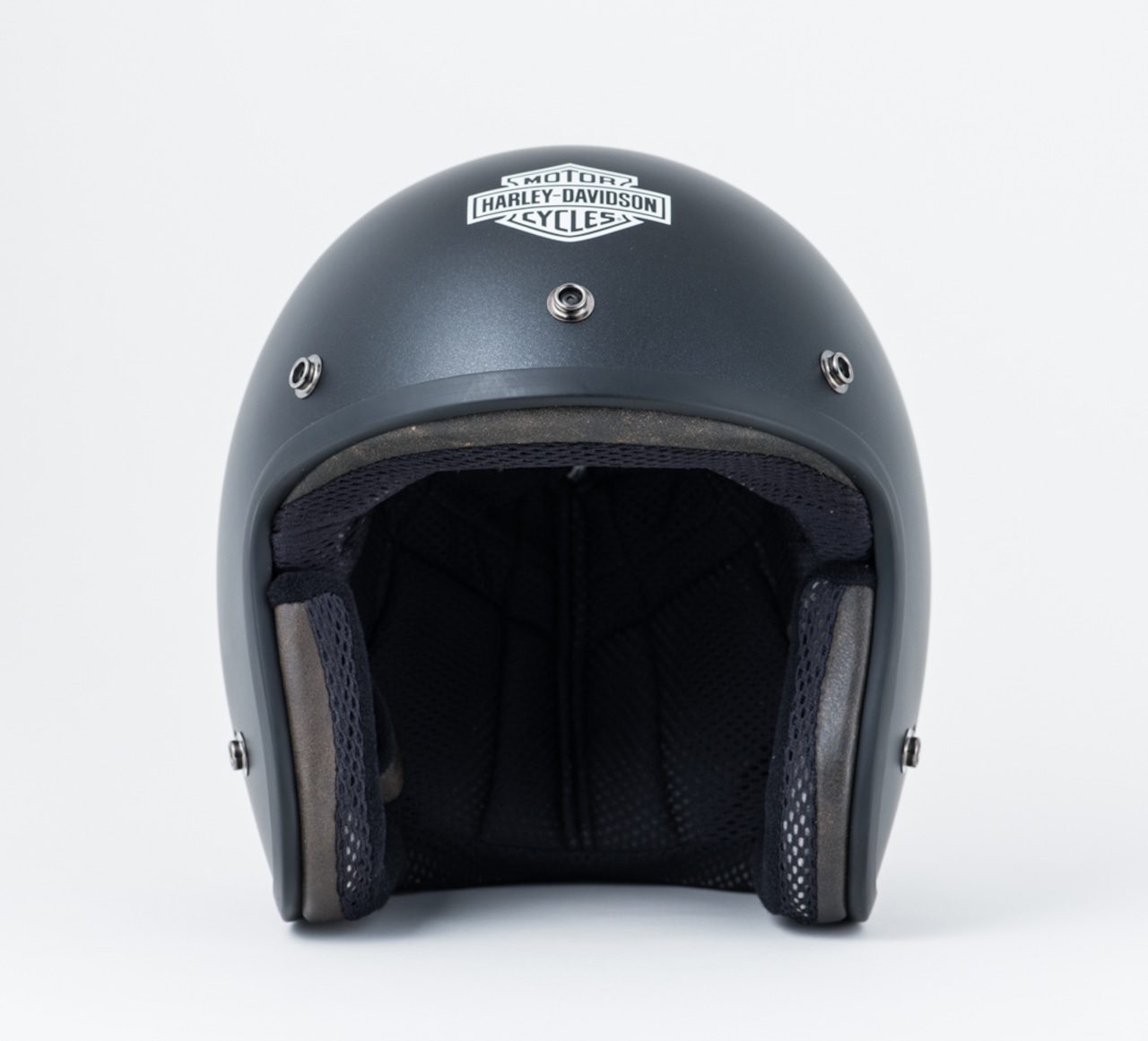Harley-Davidson ブラック ジェットヘルメット ハーレーダビッドソン純正ヘルメット HELMET 3/4 SOLID MATTE