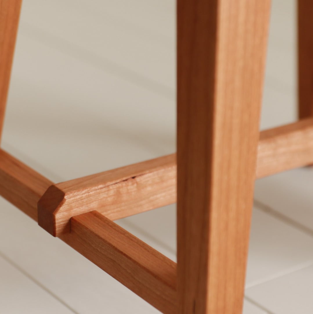 スツール 玄関 リビング ブラックチェリー st-l01-bc | kosakacraft