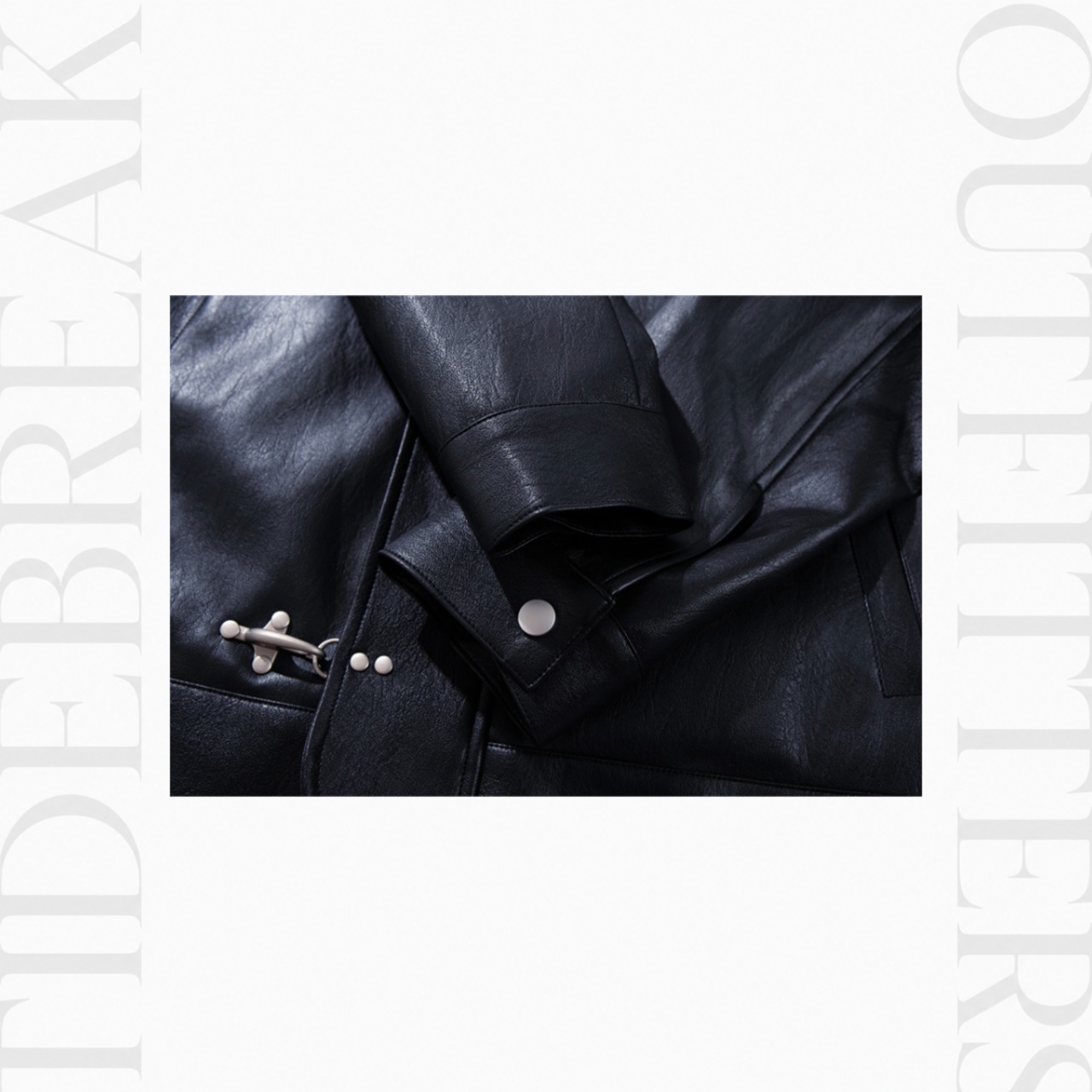 Panel Zip Biker Jacket　TB2558・画像8