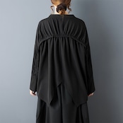 ギャザー ライン ブラウス 00336