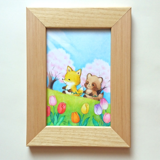 原画作品「しゅっしゅっぽっぽっ」