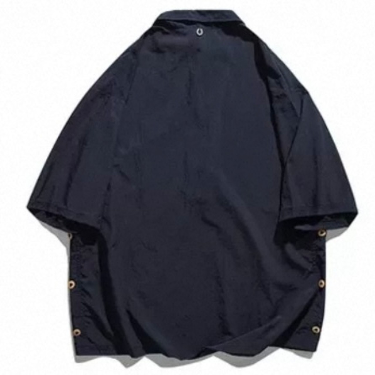 Button-down Shirt with Patch Pocket Regular Collar ◇2color H0705