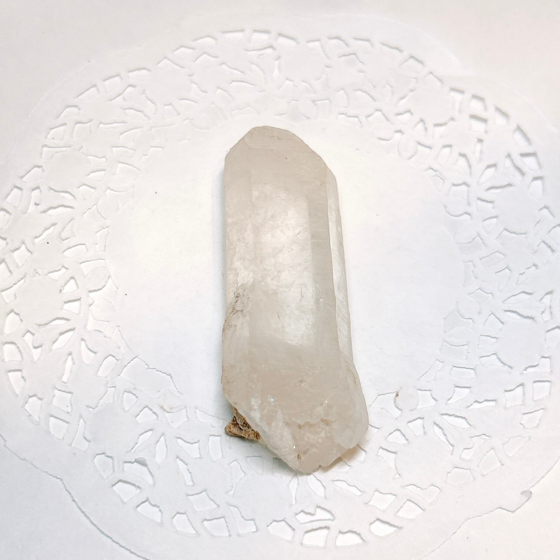 E18103】セルフヒールド 両錐 水晶 クォーツ ヒマラヤ水晶 ヒマラヤ産