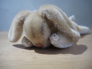 オールド シュタイフ 眠りウサギ Steiff Floppy Hansi 17cm
